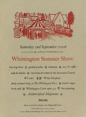 Whittington Summer Show / Whittington Press
