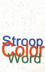 Stroop Color Word / Martha Hayden
