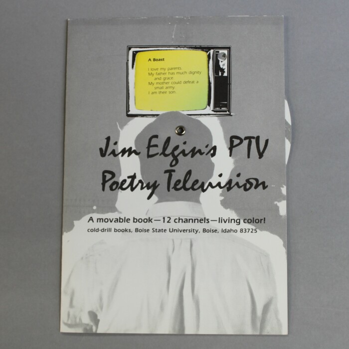 Jim Elgin's PTV Poetry Television: A Movable Book-12 Channels-Living Color! / Jim Elgin