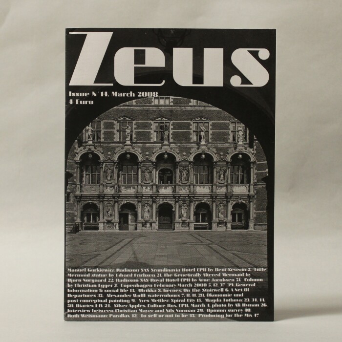 Zeus, Issue N.14, March 2008 / Christian Egger [et.al.]