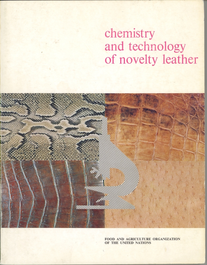 The chemistry and technology of novelty leathers / by Karlheinz H.P. Fuchs