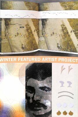 [Postcard advertising 2018 winter featured artist projects]
