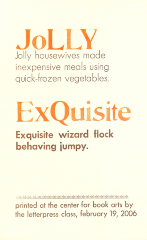 Jolly : Exquisite

