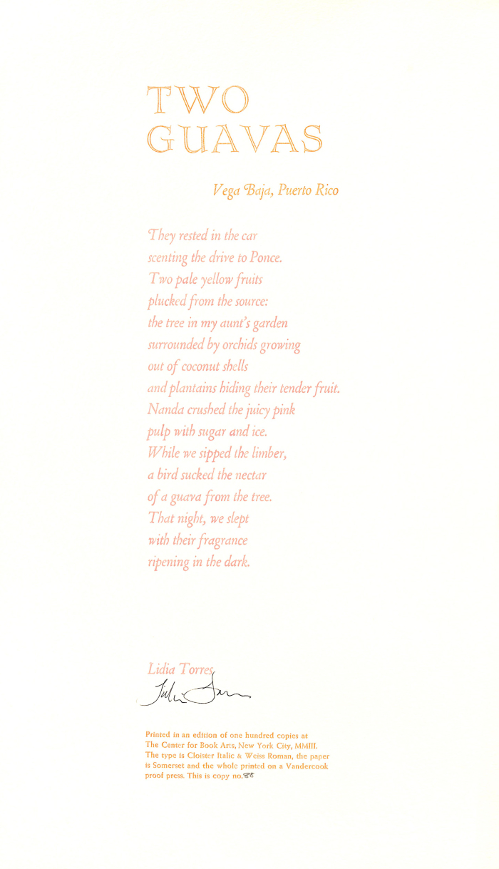 Two Guavas / Lidia Torres
