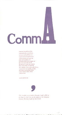 Comma / Noah Michelson