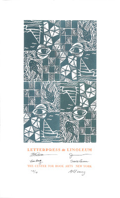Letterpress & Linoleum : The Center For Book Arts, New York