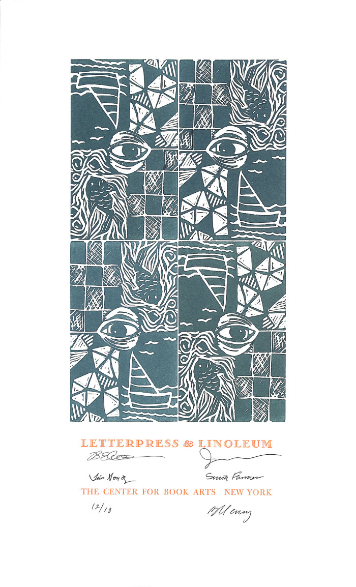 Letterpress & Linoleum : The Center For Book Arts, New York