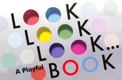 [Postcard advertising "Look, Look, Look…A Playful Book"]
