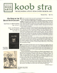 Koob Stra, Number Nine, Fall 1994
