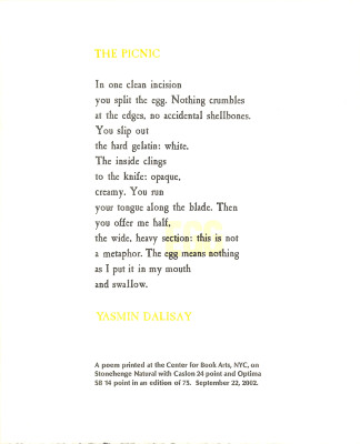 The Picnic / Yasmin Dalisay
