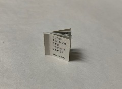 Some Things Are Beyond Words [miniature book] / Brad Thiele
