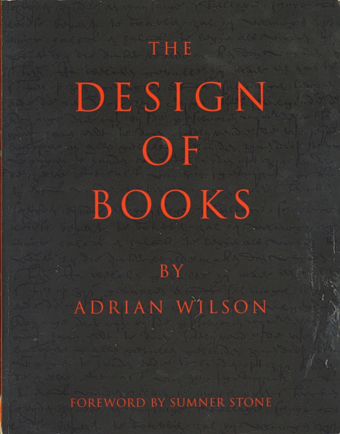 The design of books / Adrian Wilson