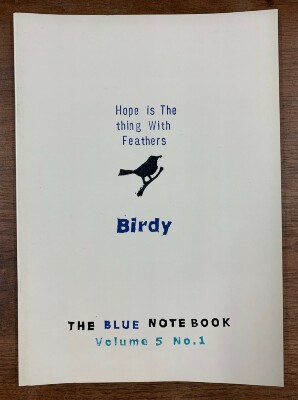 The Blue Notebook, Volume 5, Number 1, October 2010 / Edited by Sarah Bodman