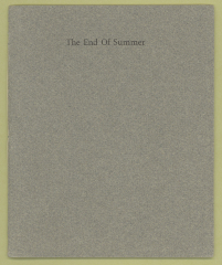 The End of Summer, cover