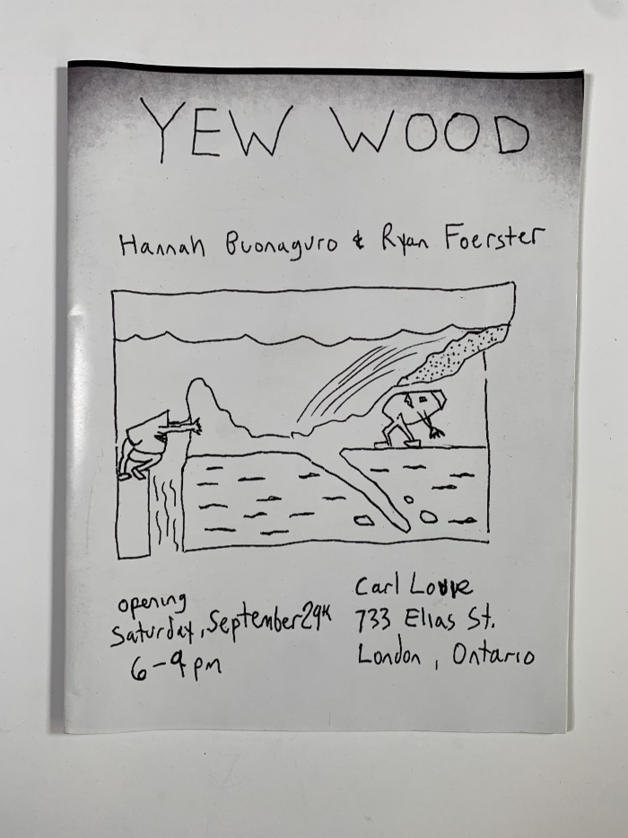 Yew Wood / Hannah Buonaguro and Ryan Foerster