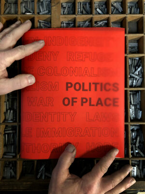 Exhibition catalog for "Politics of Place"