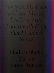 Exhibition catalog for "'I open my eyes and see myself under a tree laden with fruit that I cannot name.'"