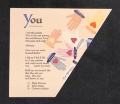 You / text by Hoa Nguyen; printed by Christopher O. McCarter