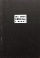Exhibition catalog for "The International Library"