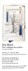 [Exhibition catalog for "Star Black: The Collaged Accordion"]