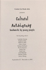 Exhibition catalog for "Cultural Autobiography 1995"