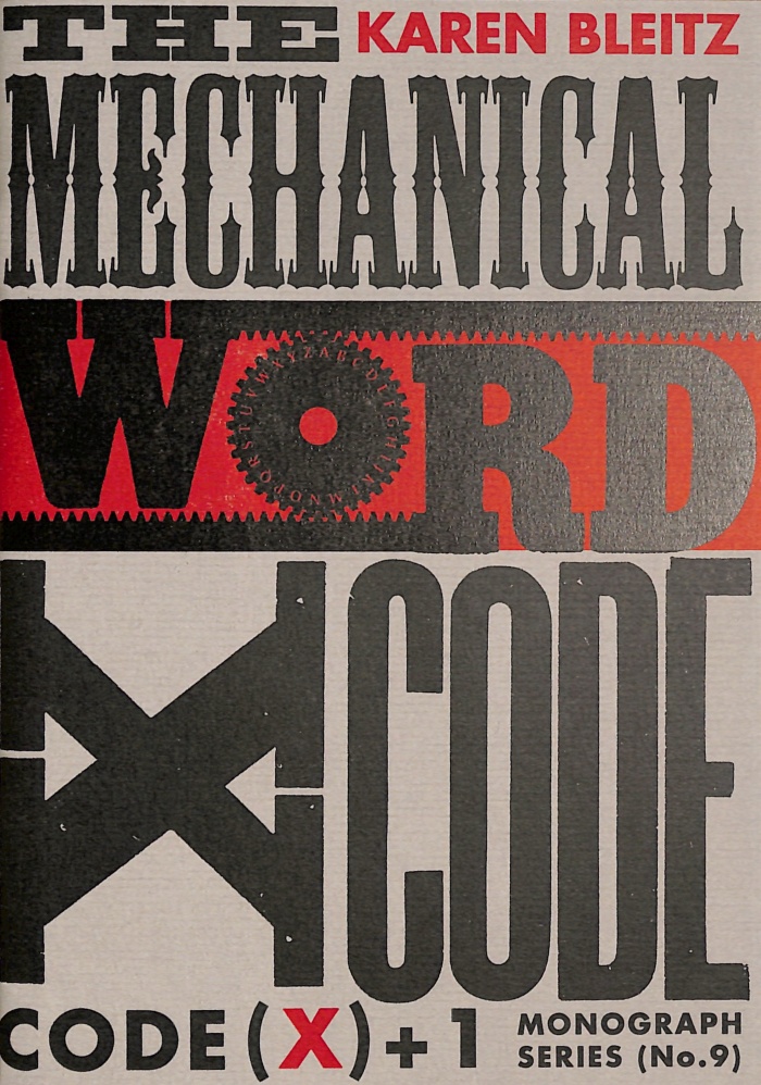 The Mechanical Word / Karen Bleitz