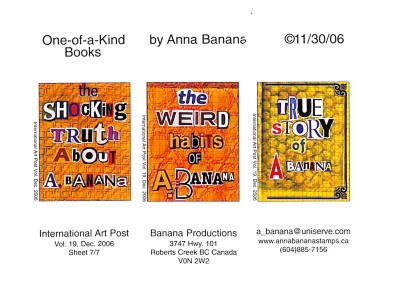 International Art Post Editions / Anna Banana