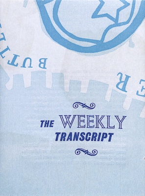 The Weekly Transcript / Sarah Nicholls