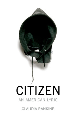 Citizen: An American Lyric / Claudia Rankine