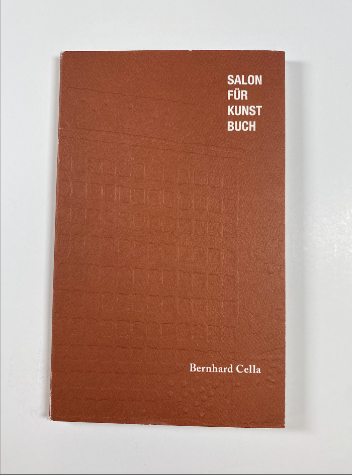 Salon für Kunstbuch / Bernhard Cella