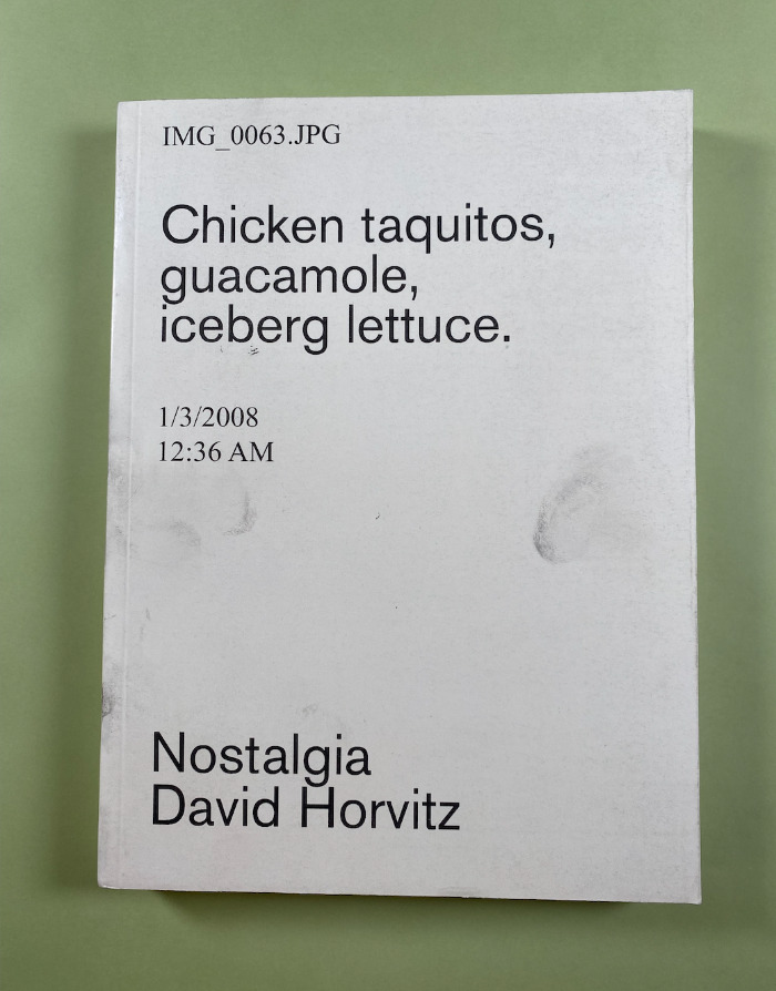 Nostalgia / David Horvitz