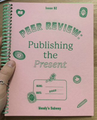 Peer Review: Publishing the Present Issue 02 / Wendy's Subway