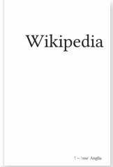 Wikipedia, Volume 1 / Edited, compiled and designed by Michael Mandiberg