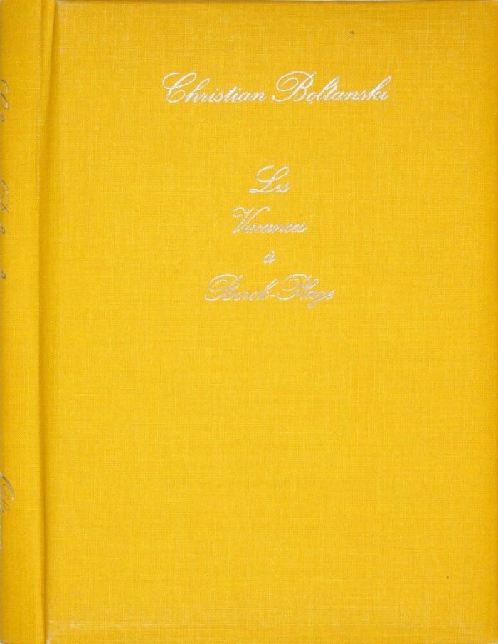 Les vacances à Berck-Plage (août 1975) / Christian Boltanski ; éditeur, Hans-Ulrich Obrist