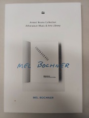 Artists' Books Collection, Athenaeum Music & Arts Library: Mel Bochner