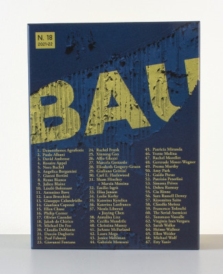 BAU Container of Contemporary Culture No. 18 2021-22 / BAU Progetto