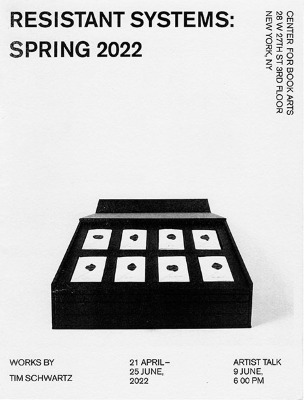 Exhibition brochure for "Resistant Systems Spring 2022"