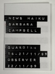 News Haiku / Barbara Campbell