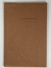 A Modest Proposal / Mary Ellen Carroll