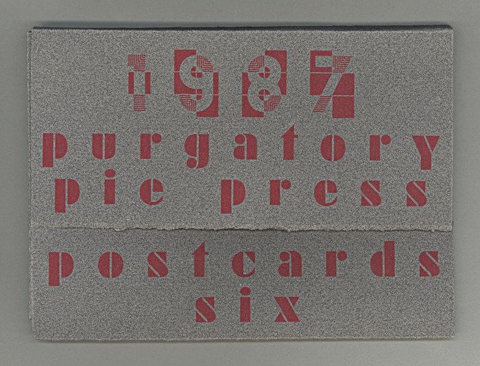 1987 Purgatory Pie Press Postcards Six / Lisa Blaushild; Miriam Schaer