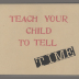 Teach Your Child to Tell Time / Dave Hornor