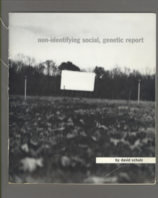 Non-identifying Social, Genetic Report / David Schultz