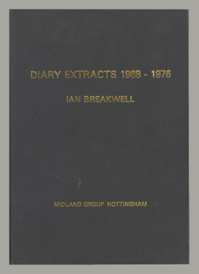 Diary Extracts 1968-1976 / Ian Breakwell
