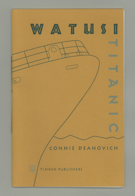 Watusi Titanic / Connie Deanovich, cover