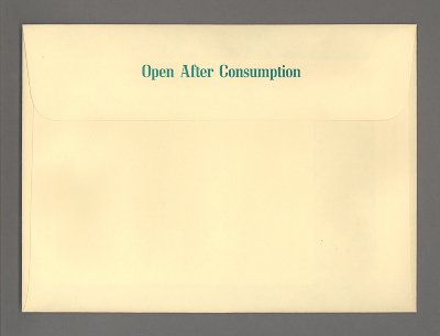 Open After Consumption / Sally Schneider