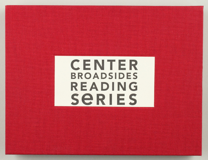 Center for Book Arts Broadsides Reading Series [2006] / The Center for Book Arts, et.al.