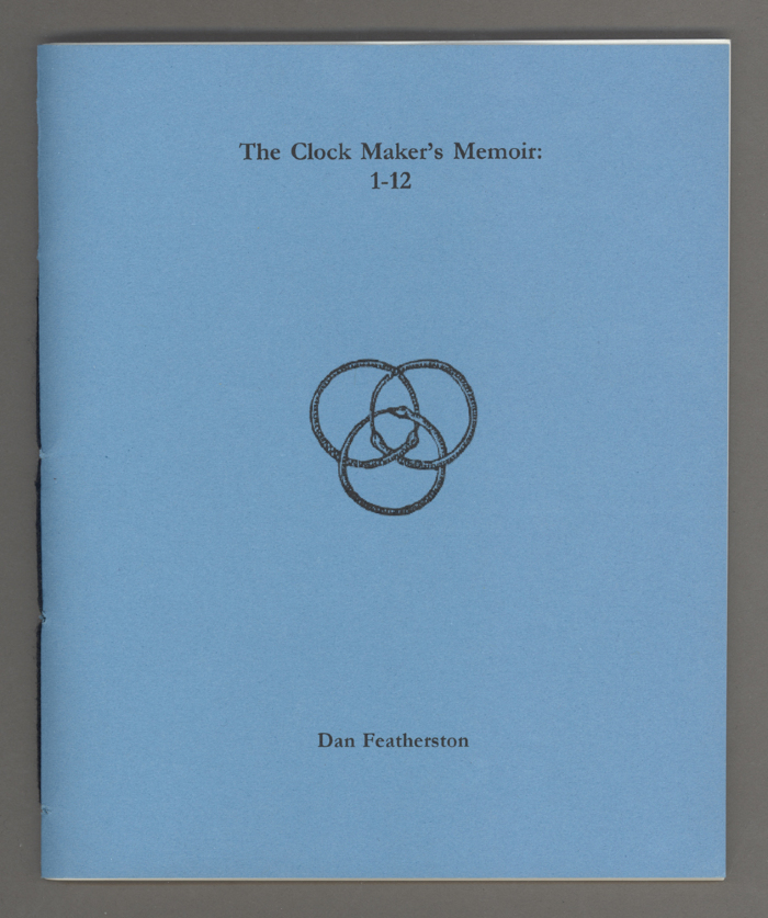The Clock Maker's Memoir 1-12, cover