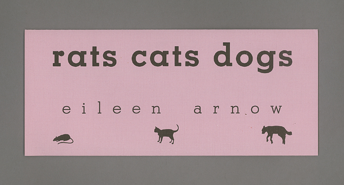 Rats Cats Dogs / Eileen Arnow