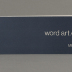 Word Art/Art Words / Michael Winkler