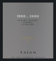 Bibliothèque d'un Amateur: 1900 - 2000: Auteurs, Editeurs, Peintres, et Relieurs / Pierre Meaudre; Bertrand Meaudre; Claude Blaizot; Ader Tajan